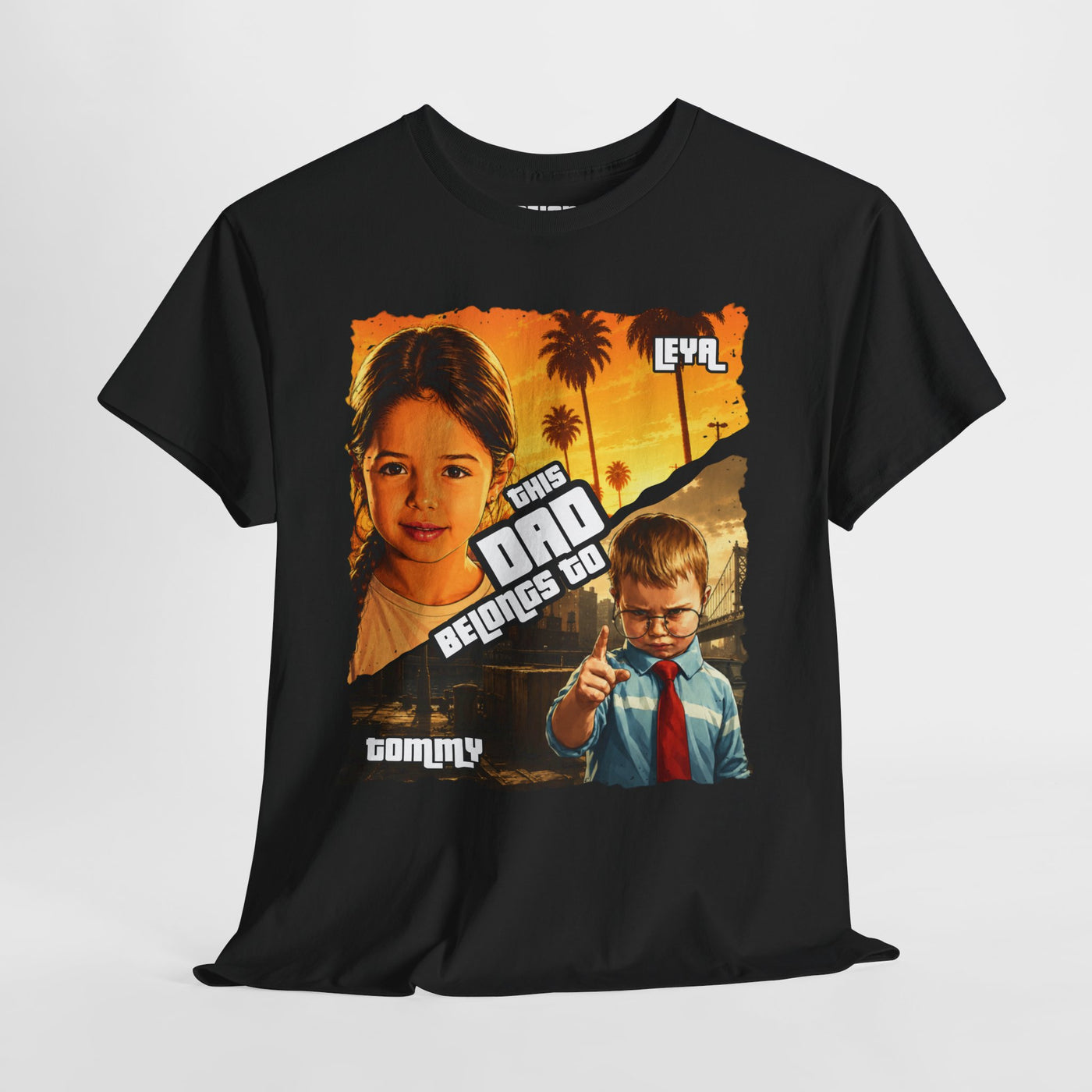 This Dad Belongs To… — Personalized Shirt