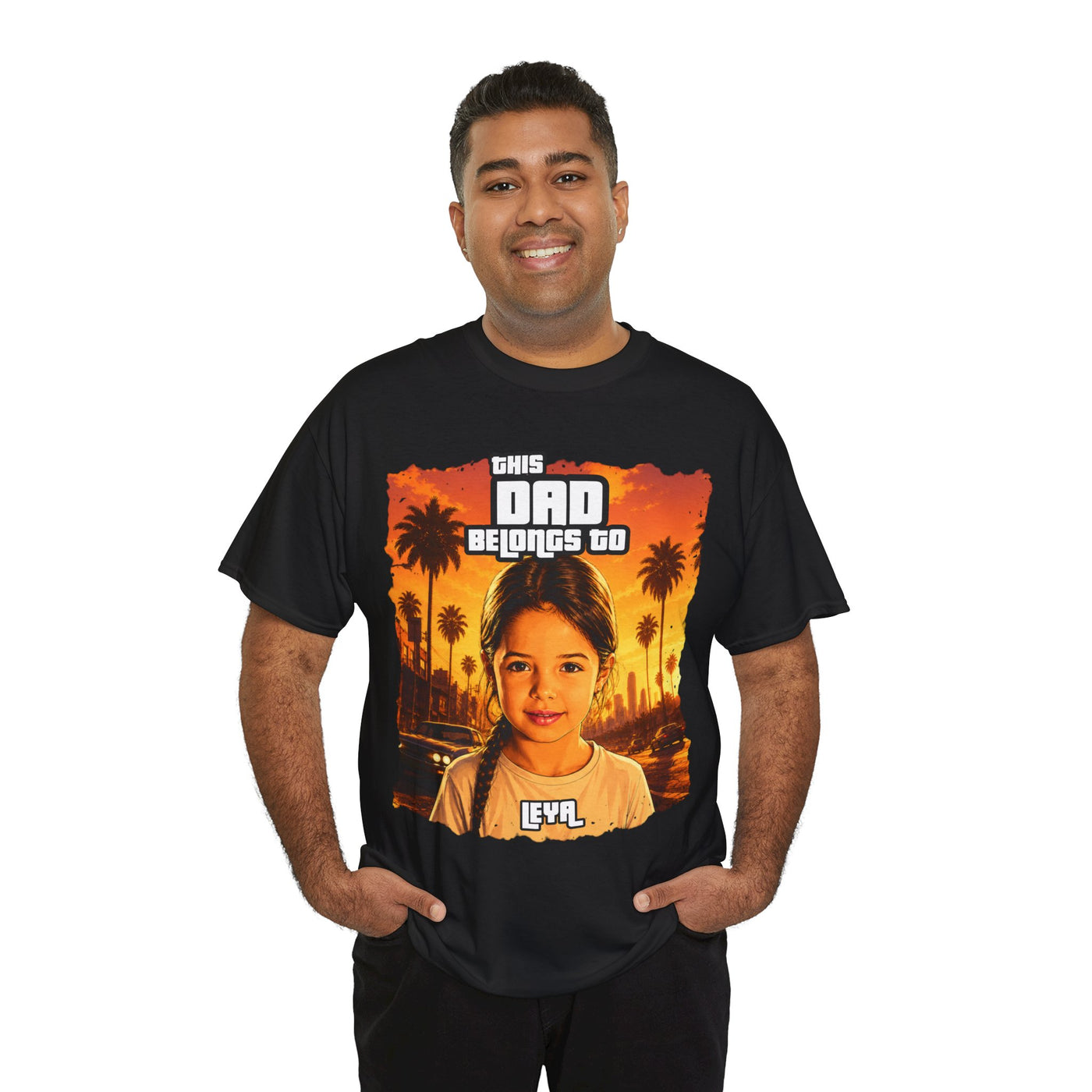 This Dad Belongs To… — Personalized Shirt