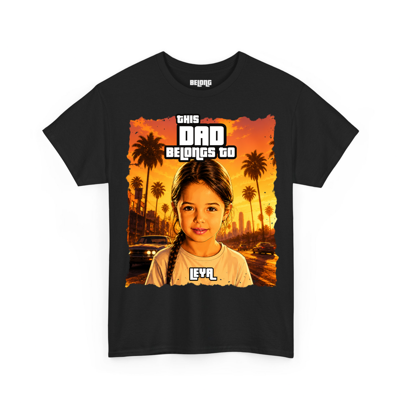 This Dad Belongs To… — Personalized Shirt